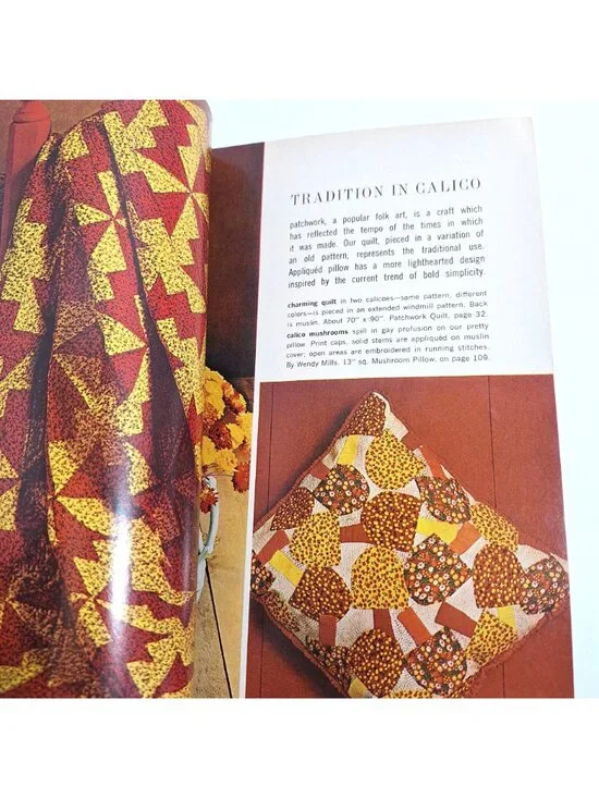 McCalls Creative Handcrafts 1972 Vol 4 Crochet Knitting Vintage Patterns - Picture 8 of 16